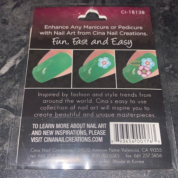 Cina Nail Creations Nail Art Kit 🌸Petal Pusher - Picture 5 of 5